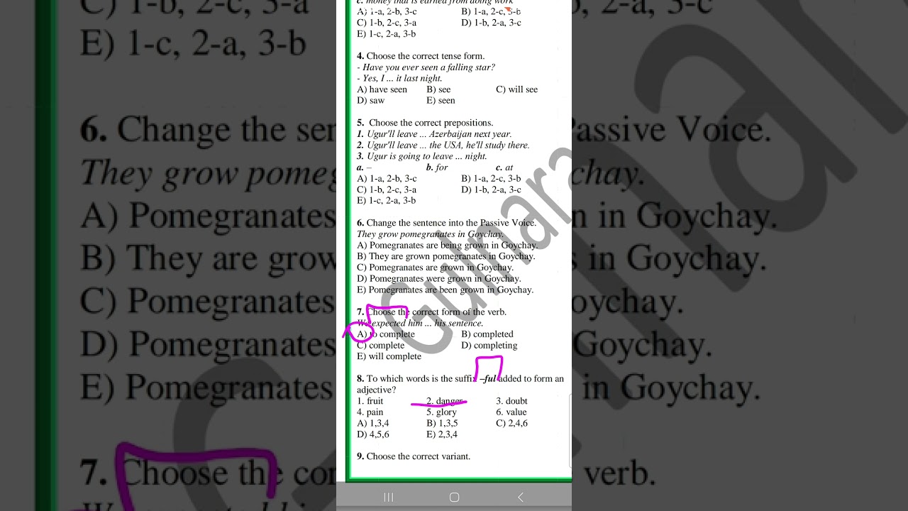 Gulnare Umudova Suretli Tekrar Test 9