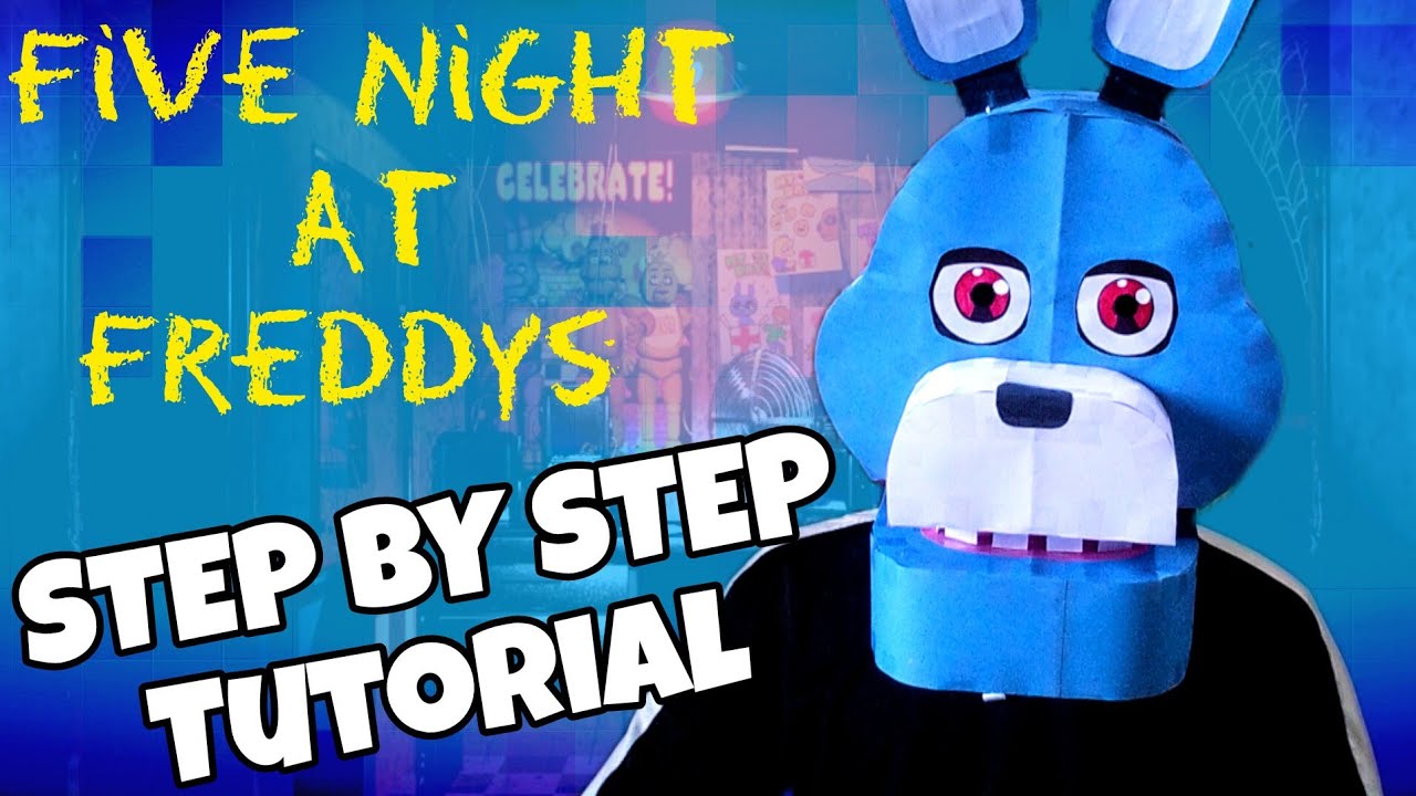 "DIY Paper Bonnie Mask Tutorial: Step-by-Step Guide to Making Your Own Bonnie Mask"
