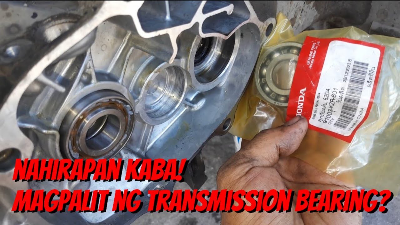 HONDA ADV 150|160 PAANO MAGPALIT NG MGA TRANSMISSION BEARING