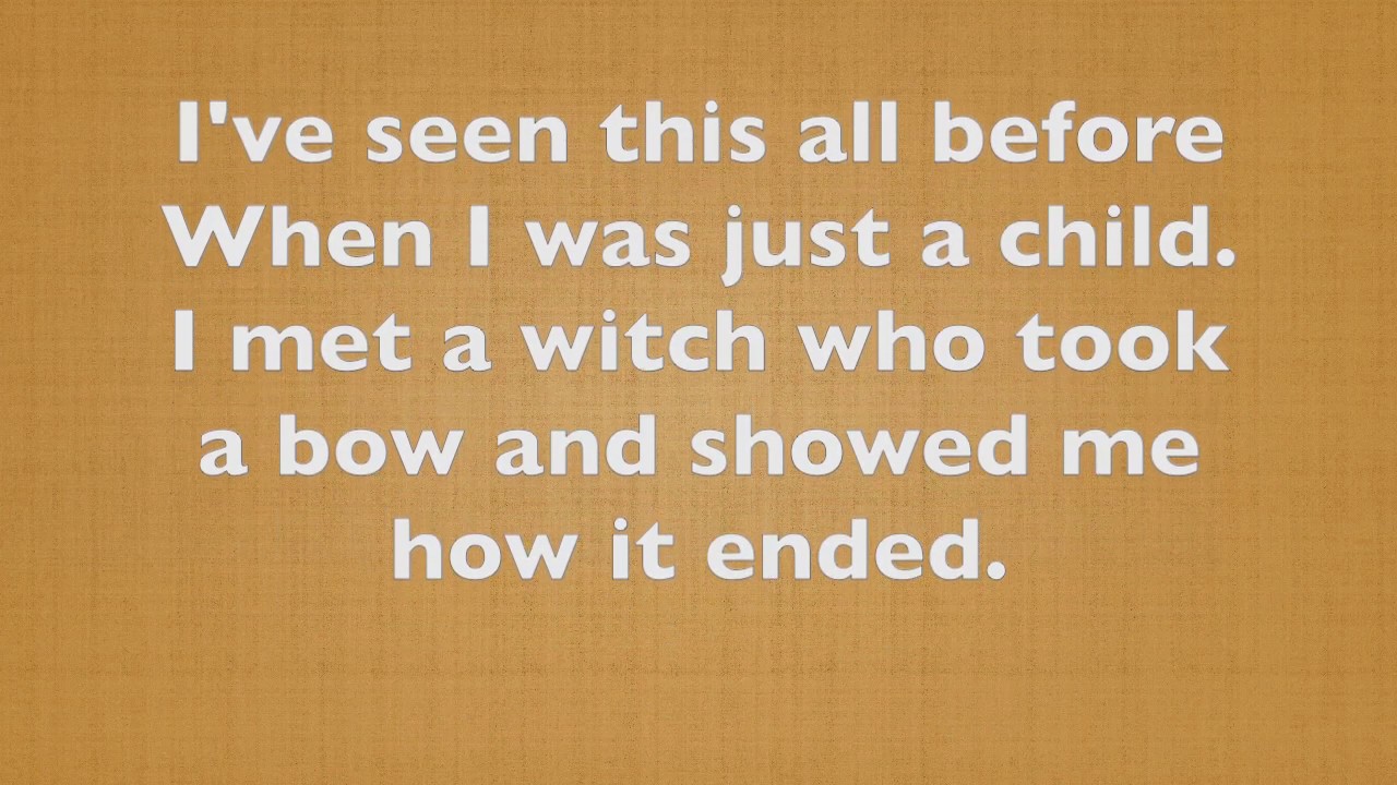 Big Fish- How It Ends Karaoke/Instrumental