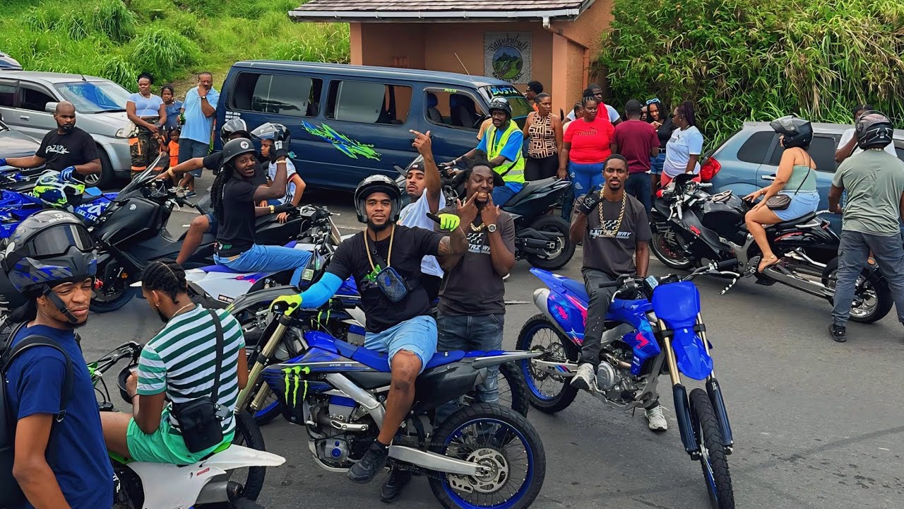 DIRTBIKE RIDING IN DOMINICA (Motovlog)