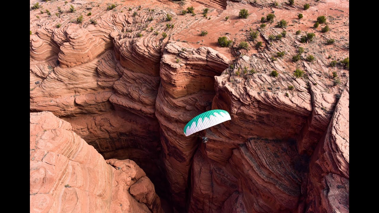 Extreme Paramotor Canyon Exploration!! Powered Paragliding Incredible Trip With Flat Top Friends!!