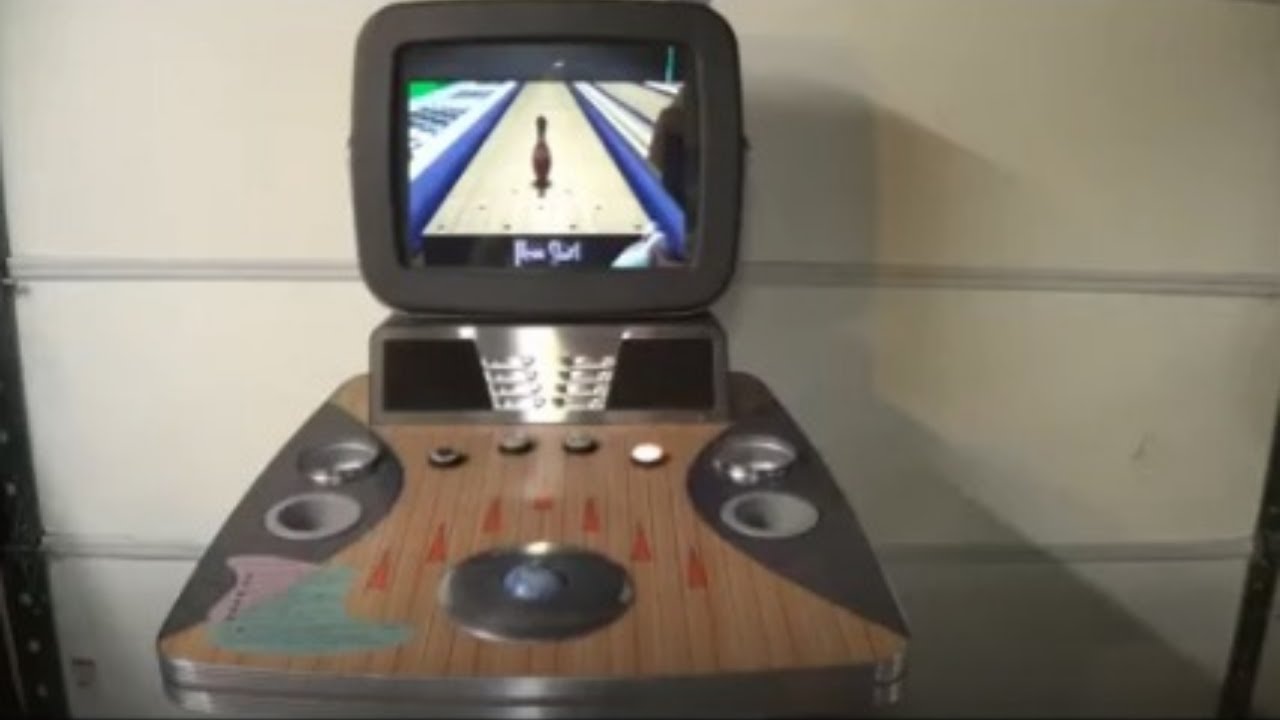 ROCKIN BOWL O RAMA ARCADE VIDEO GAME - BY NAMCO