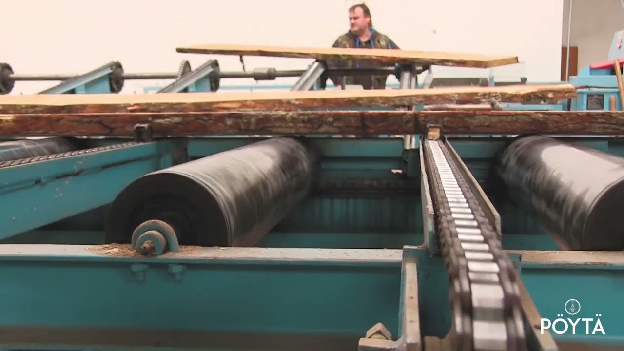 P&Ouml;YT&Auml; Dining Table Manufacturing Process: Solid Wood Table Tops