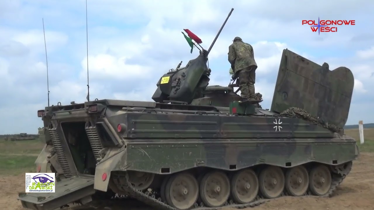 DEFENDER 22 na poligonie drawskim  ZGRYWANIE