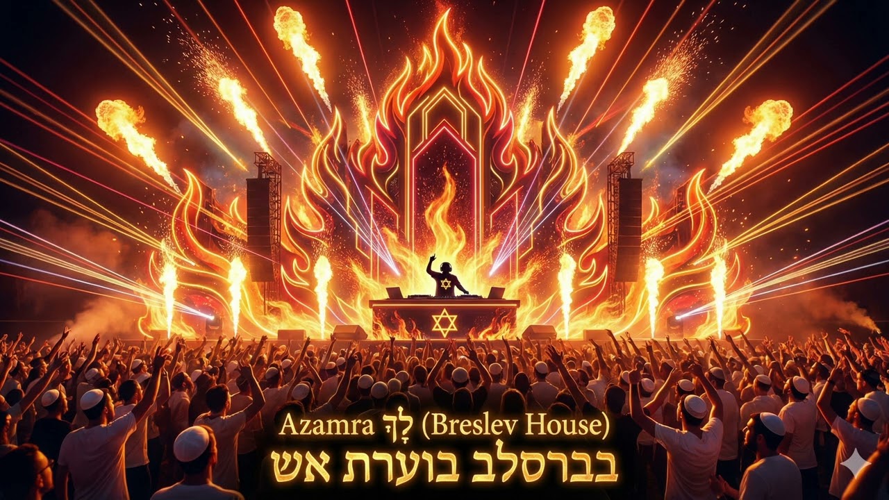 Azamra לָךְ – (Breslev House) בברסלב בוערת אש | BeBreslev Bo’eret Esh