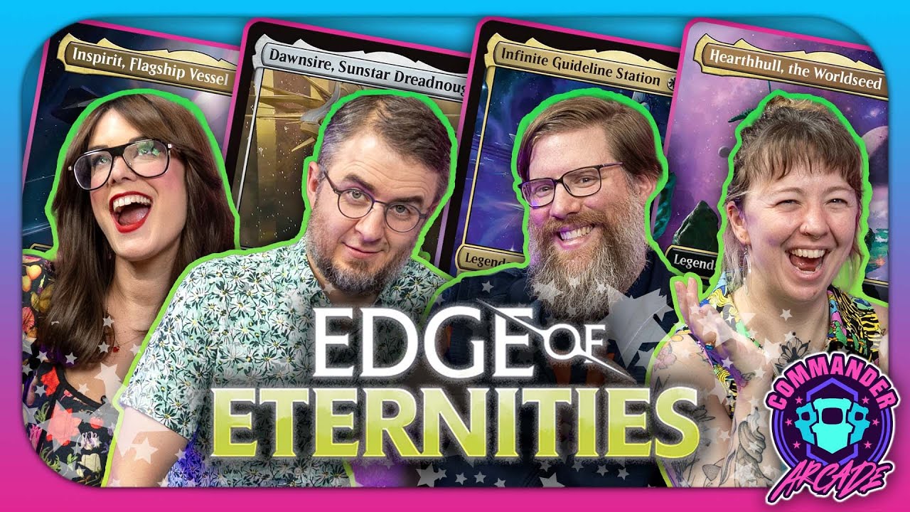 SPACECRAFT Battle! Edge of Eternities Commander - Dawnsire vs. Guideline vs. Inspirit vs. Hearthhull