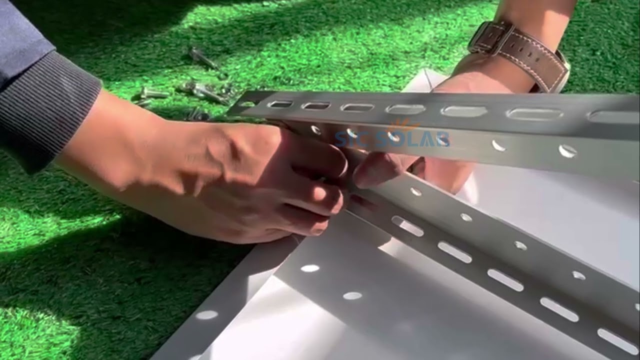 Foldable Adjustable Solar Panel Tilt Mount