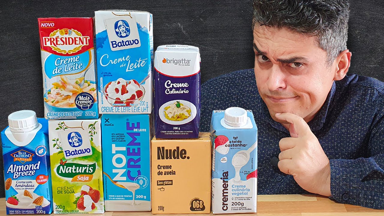 CREME DE LEITE x CREME VEGETAL - Qual é a Diferença?