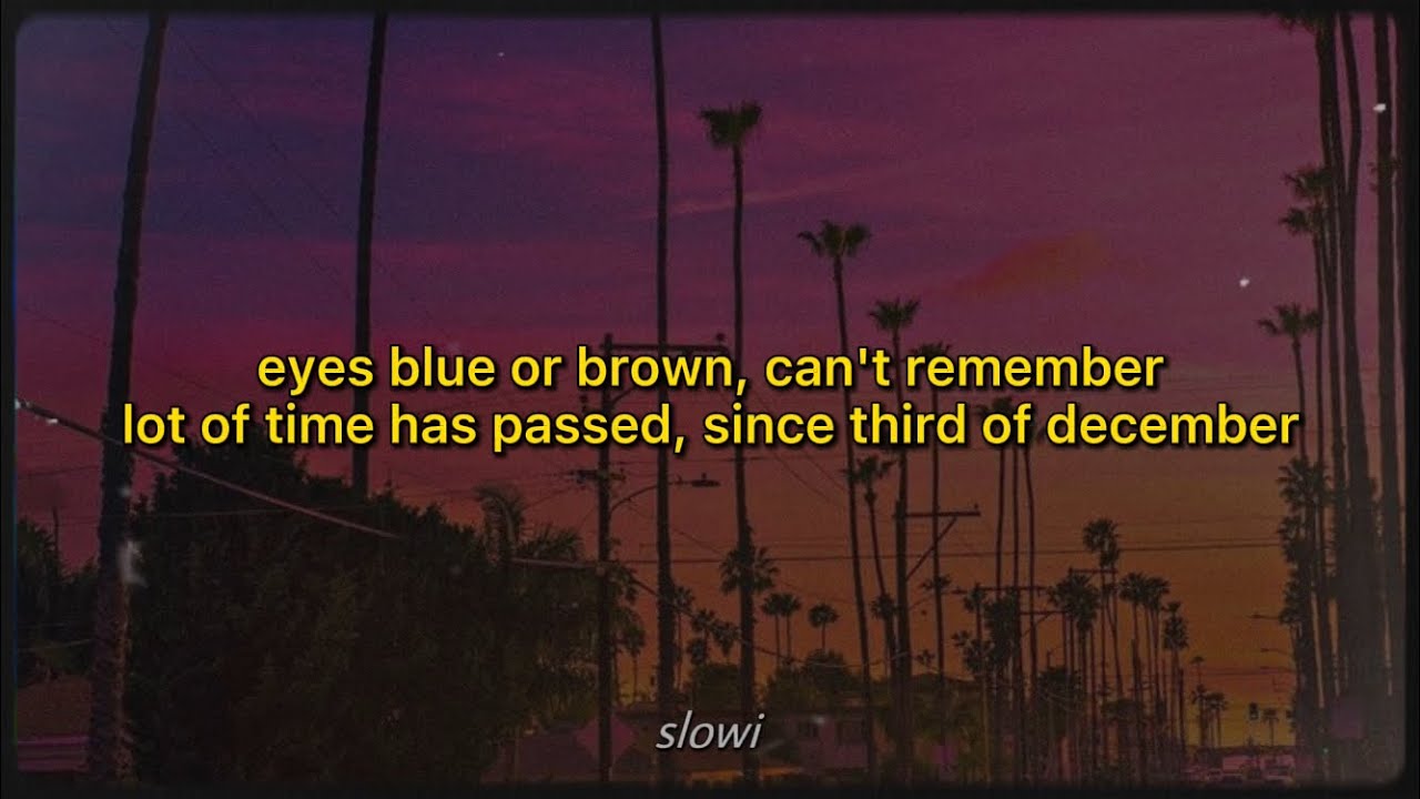 fran vasilić - heather x eyes blue (slowed + reverb) [with lyrics]