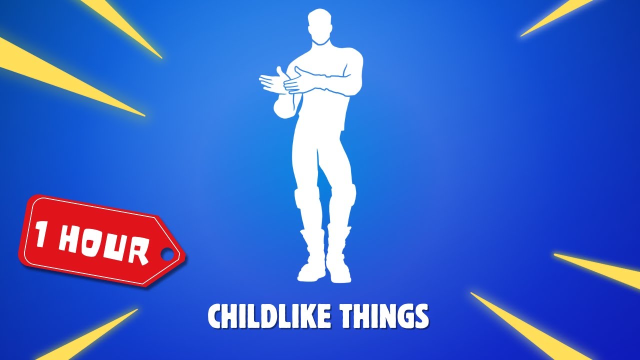 Fortnite Childlike Things 1 HOUR edition FKA twings   Childlike Thingsfeat  North West