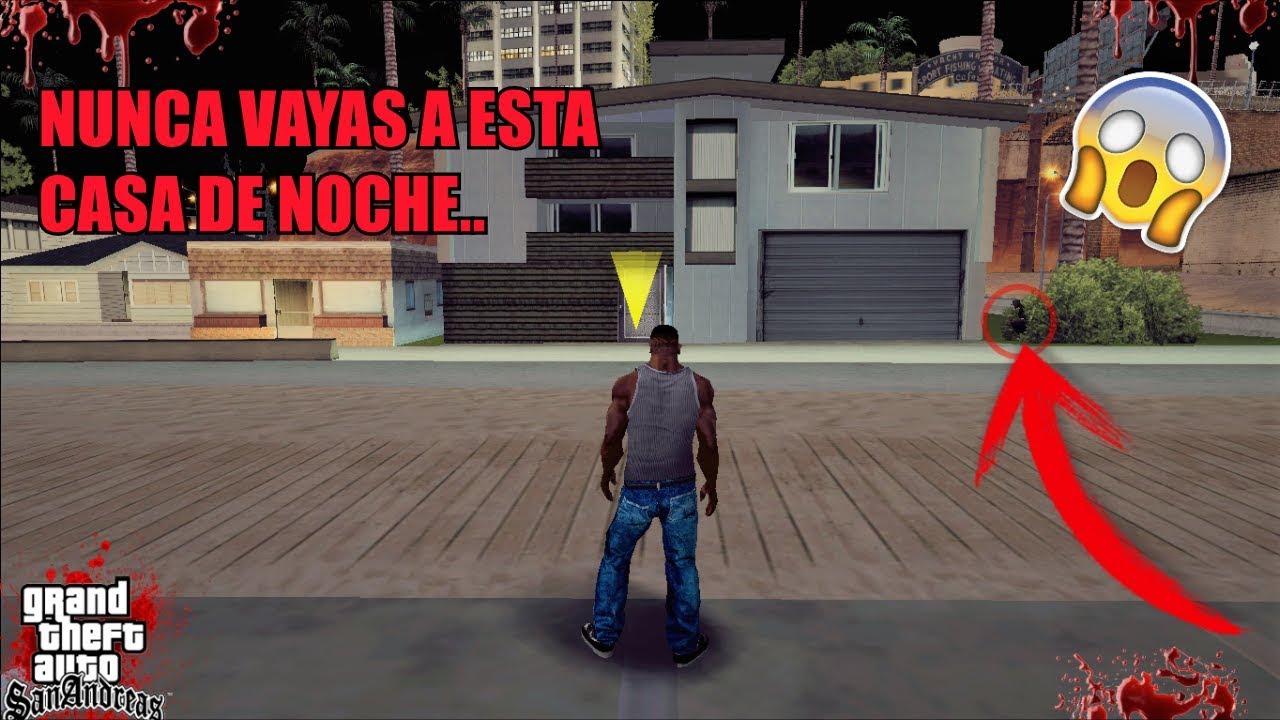 Nunca Vayas a Esta Casa Con CJ En La Noche !! [CREEPYPASTA] | GTA San Andreas | Loquendo 2017