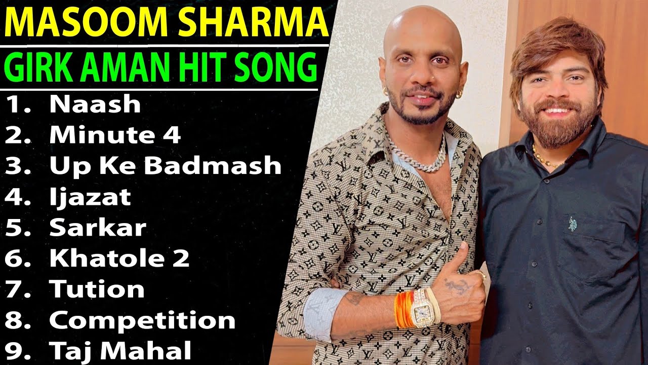 Masoom Sharma Top 10 Hits 🔥 Haryanvi Songs Jukebox | Lofar, Bhagatt Aadmi, Gabbar Bhi Nachega