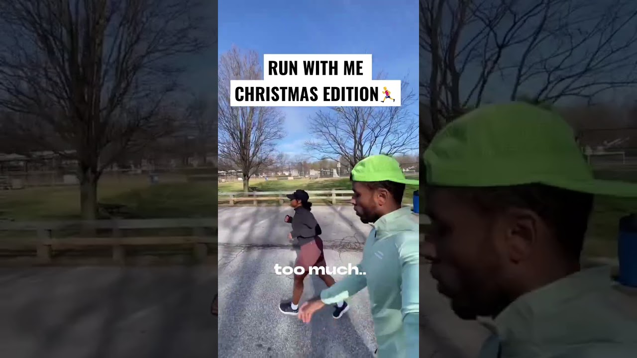 Run with me and my sister on Christmas Day #running #runvlog #run #runwithme
