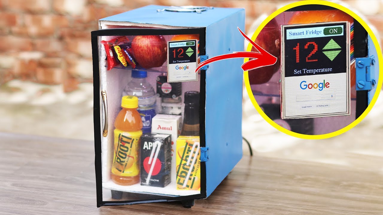 How to Make a Smart Touch Screen Refrigerator at Home