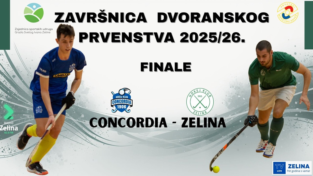 HK Concordia 1906 vs HK Zelina  ** PH 2025 /2026   **  Seniori  FINALE **     08.02.2026. 20:45