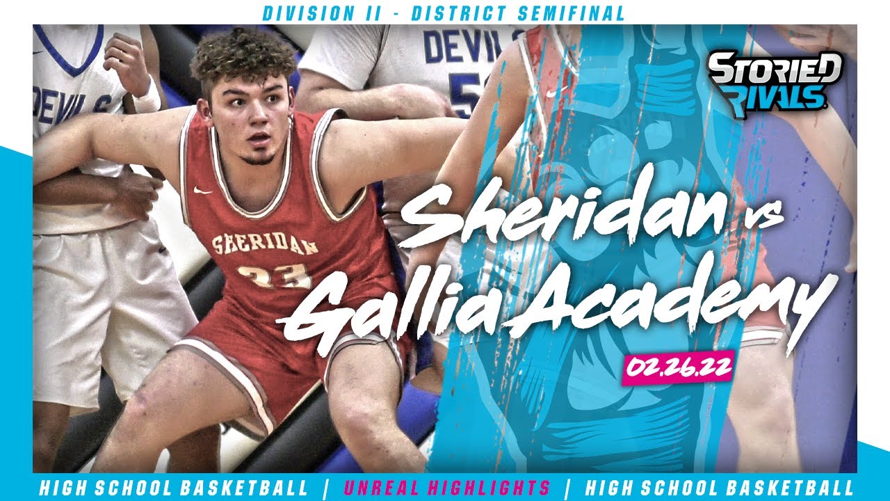 Sheridan vs Gallia Academy 🏀  | Tournament Highlight [2/26/22]