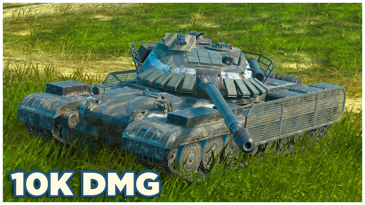 Объект 777 Вариант 2 &bull; 10К УРОНА 5 ФРАГОВ &bull; WoT Blitz