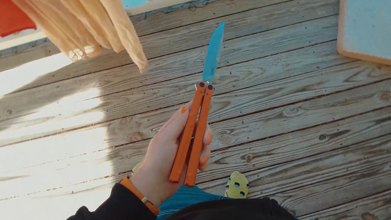My Opinion on Balisong Flipping (ft. Kershaw Lucha 🦊)