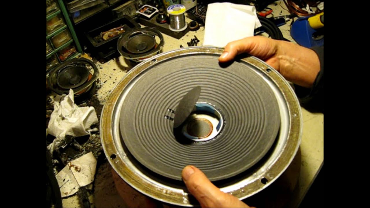 JBL L65 Jubal Restoration: Refoaming and Crossover repair.