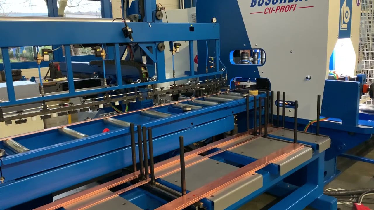 Boschert: Kupferstanzmaschine CU-Profi mit Belader