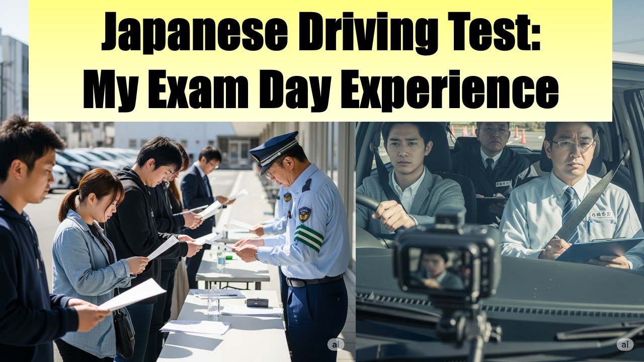 6-My Japanese Driving License Test Experience 🇯🇵 | Exam Day Vlog & Tips!