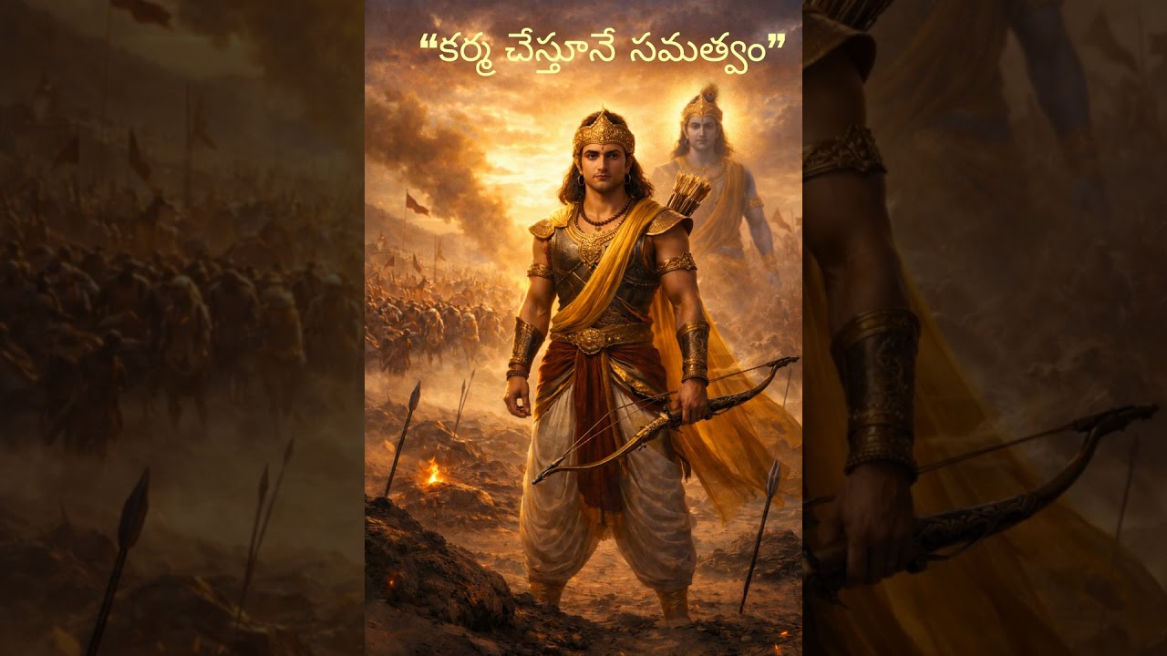 భగవద్గీత సాంఖ్యయోగం 50 నుండి 53 వరకు శ్లోకాలు అర్థం🙏🙏🙏#devotional#telugu#Bhagavadgita#bhakthi
