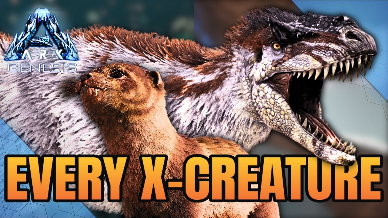 ALL X-Creatures ON Genesis 1 Explained, Locations & Spawns! | Ark Survival Ascended