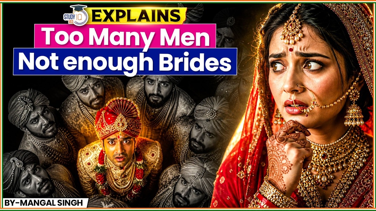 Why Are Indian Men Avoiding Marriage? | Why Crores of Indian Men May Never Get Married! | StudyIQ