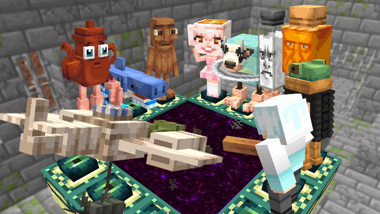 ブレインロッドが協力してくれる世界【マイクラ】