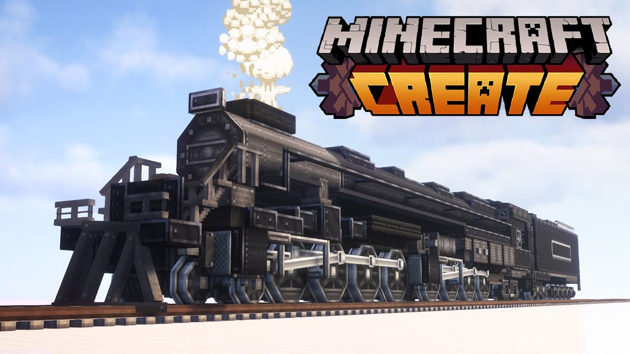 Back with Create Mod BIG BOY Tutorial | Relaxing Train Tutorial 🚂