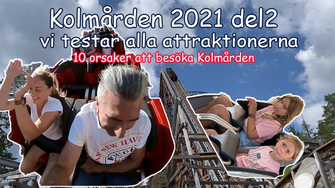 Familjen besöker @kolmarden dag 2 - vlogg