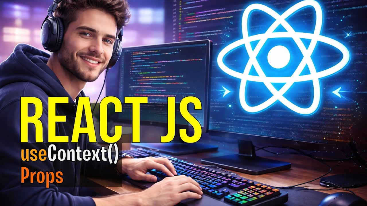Part 7 React Js Hooks | UseContext | Props #CSS #reactjs  #mernstack