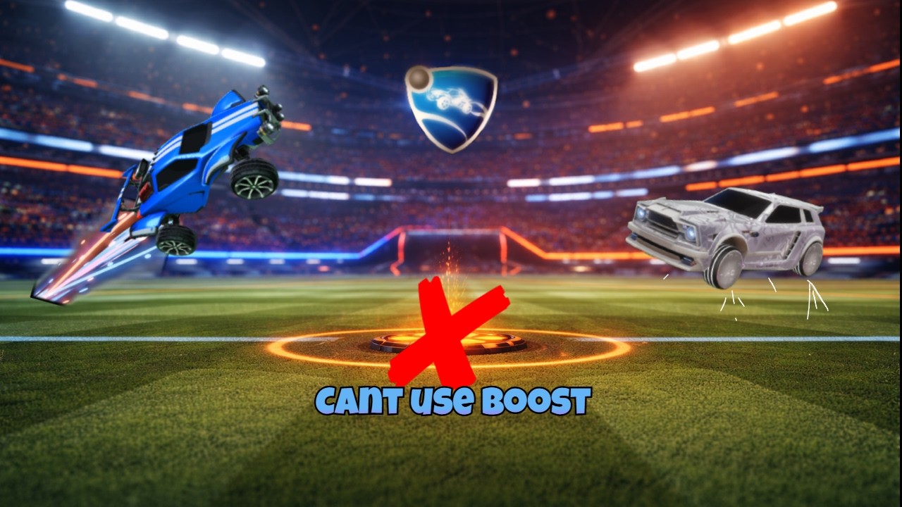 Rocket League But With No Boost!