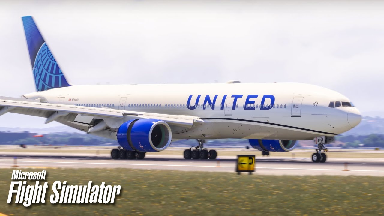Flying the Boeing 777-222ER for 11 hours from London to SFO! - Microsoft Flight Simulator 2024 4K