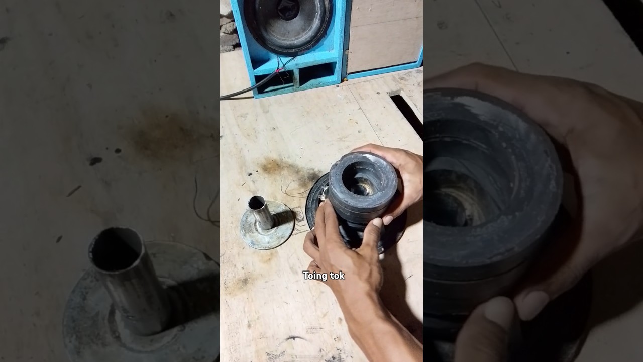 merakit speaker triple magnet 