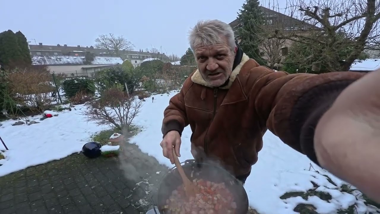 Mein Linseneintopf mit ordentlich Dampf auf dem Kessel!