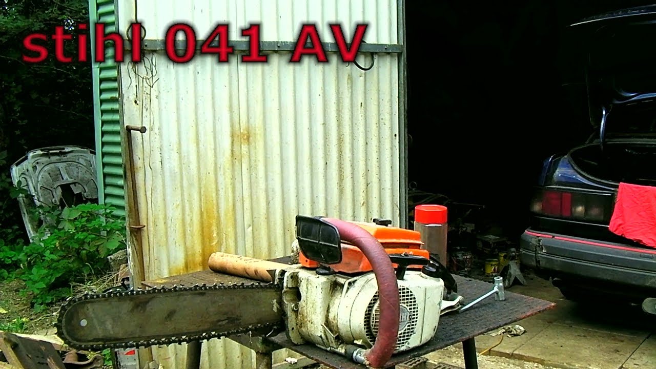 sauver de la déchetterie la stihl 041av