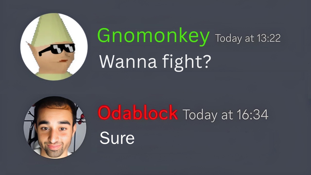 Gnomonkey шокирует всех