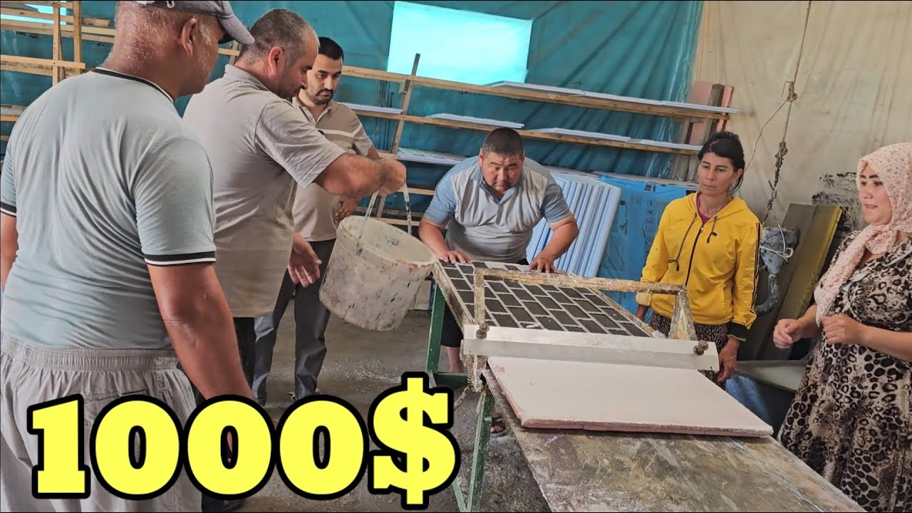 Уй шароитда газа блок ва термопанел чикариш бизнеси