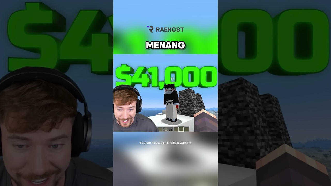 Indonesia menang challenge mr beast? #minecraft #minecraftindonesia #minecraftdaily #minecraftserver