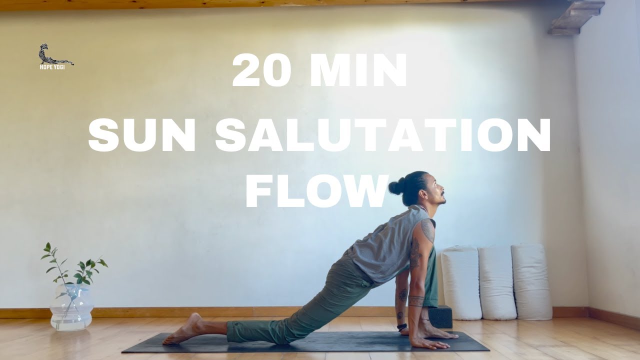 20-Min Sun Salutation Flow | Beginners Hatha Practice ☀️
