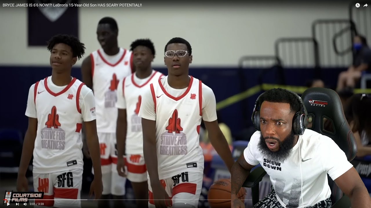 BRYCE JAMES IS GONNA BE A PROBLEM! IS HE 6'6 NOW!?!
