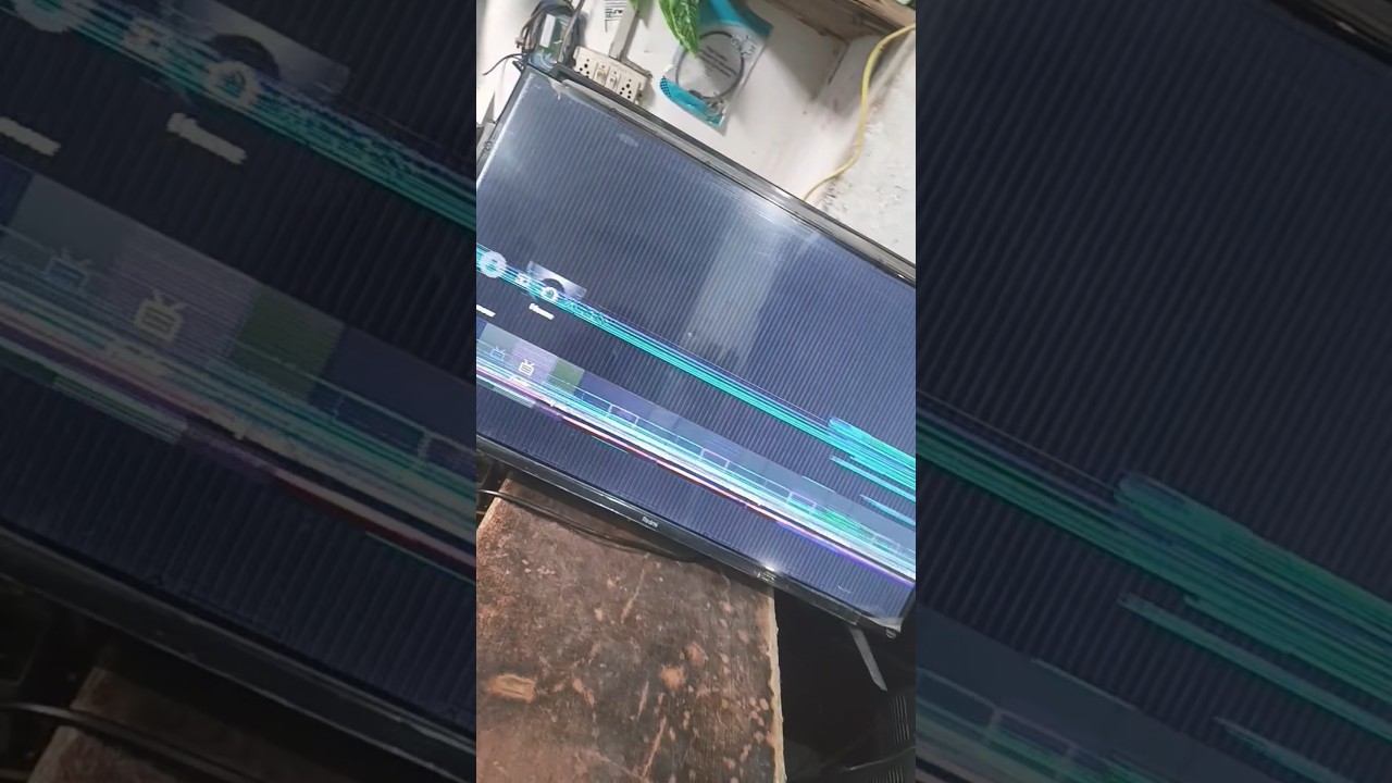 Redmi screen fault with vartical and horizontal lines #ledpanelrepair @techranaji
