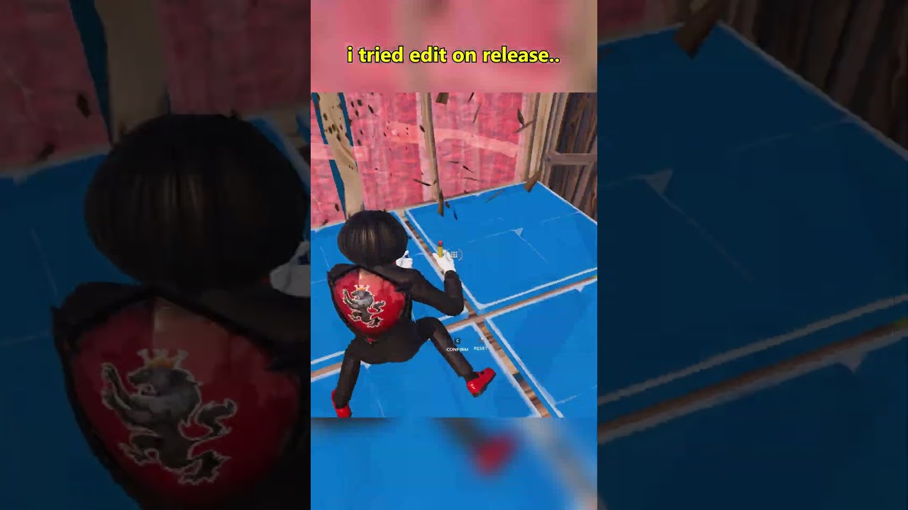 i tried edit on release after 6 years.. 😮 #Fortnite #fortniteclips