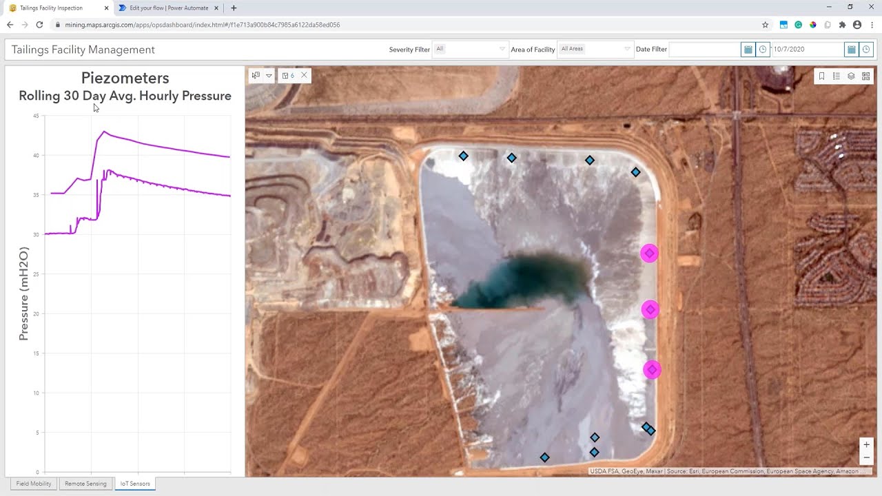 Geospatial Strategies for Tailings Storage Facility Management