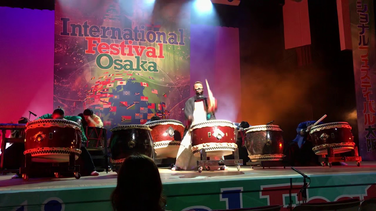 Japan Drum Team in Osaka International Festival 3