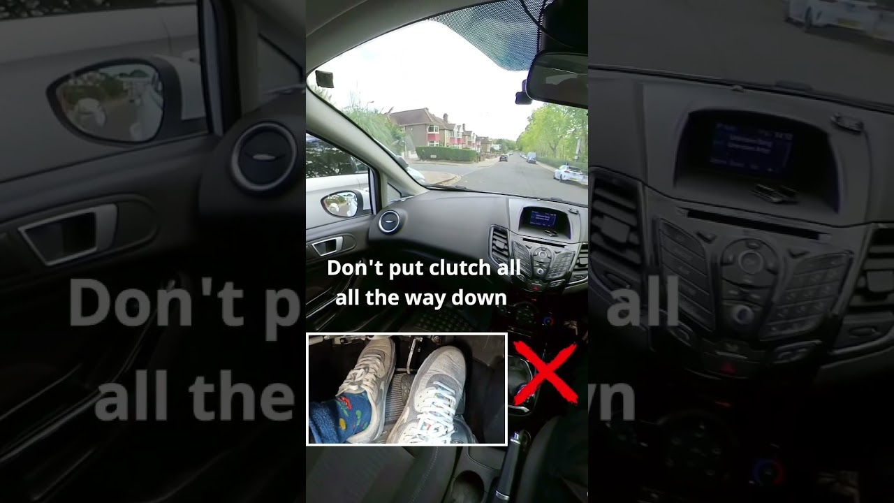 How to reverse uphill in a manual car #drivingtesttips #shortswithcamilla