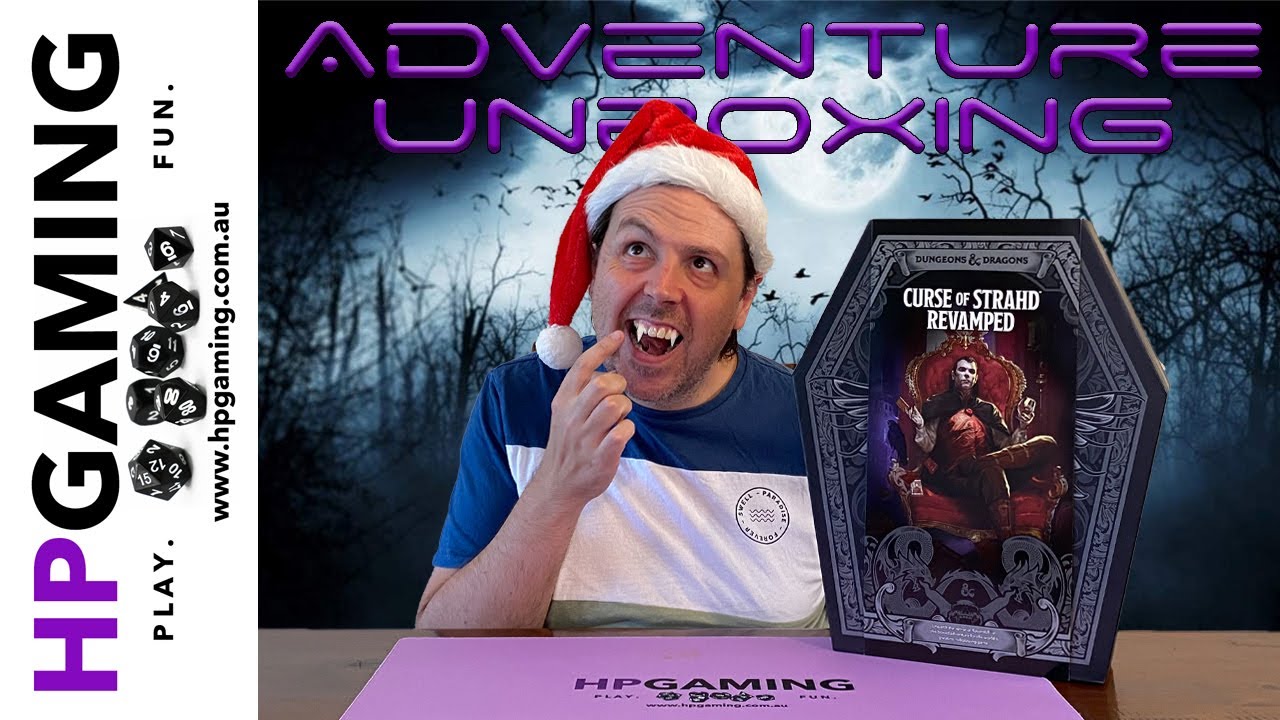 GameLINK! | Unboxing | Curse of Strahd Revamped