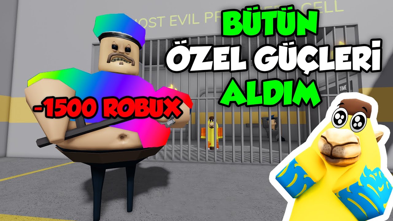 Ölümsüzlük Alıp BARRY Hapishanesinden Kaçtım!